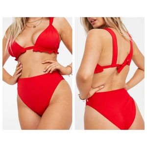 ASOS Ruffle Bikini Set